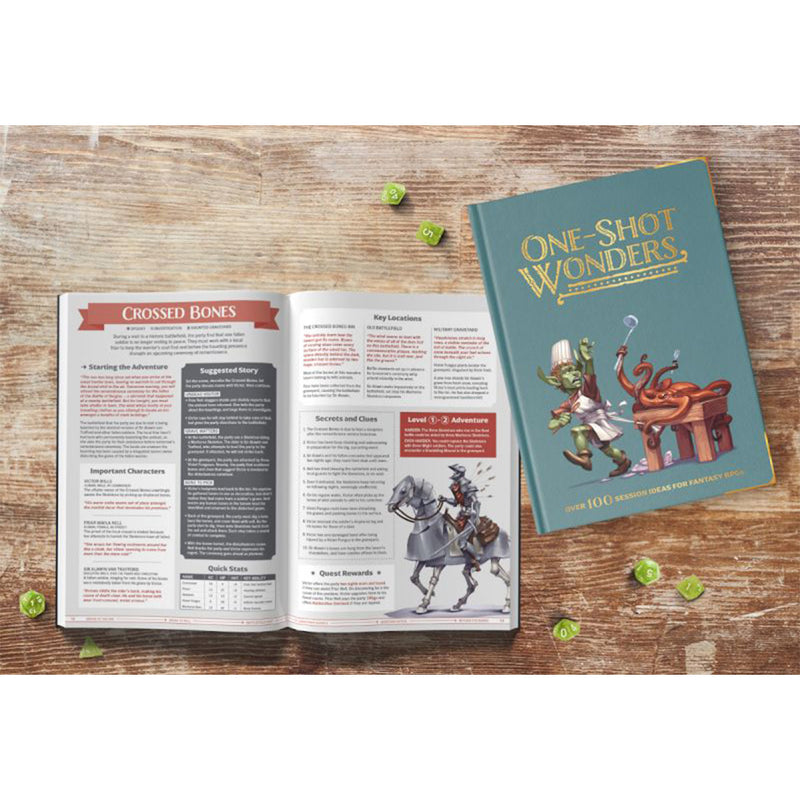 One-Shot Wonders: Over 100 session ideas for 5E from Roll & Play Press