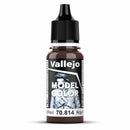 Vallejo Model Colour - Burnt Red (Single Bottle 18ml)