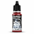 Vallejo Model Colour - Carmine Red (Single Bottle 18ml)