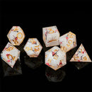 Hanako - Handcrafted Sharp Edge Dice Set