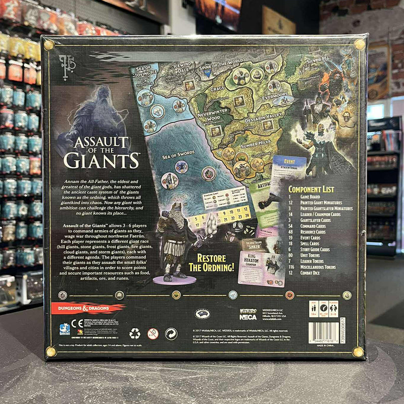 Assault of the Giants Premium Edition - A Dungeon & Dragons Board Game