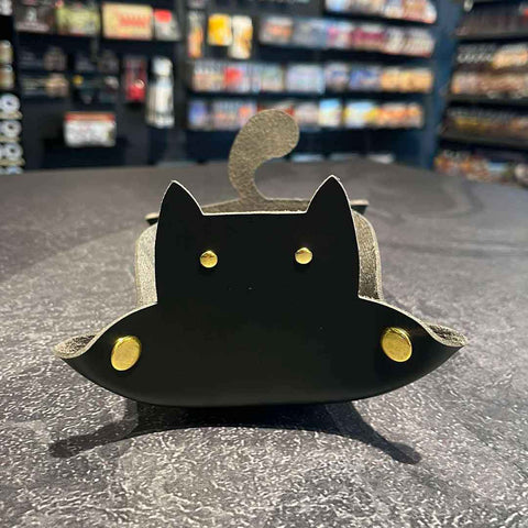Cat Dice Tray - Black
