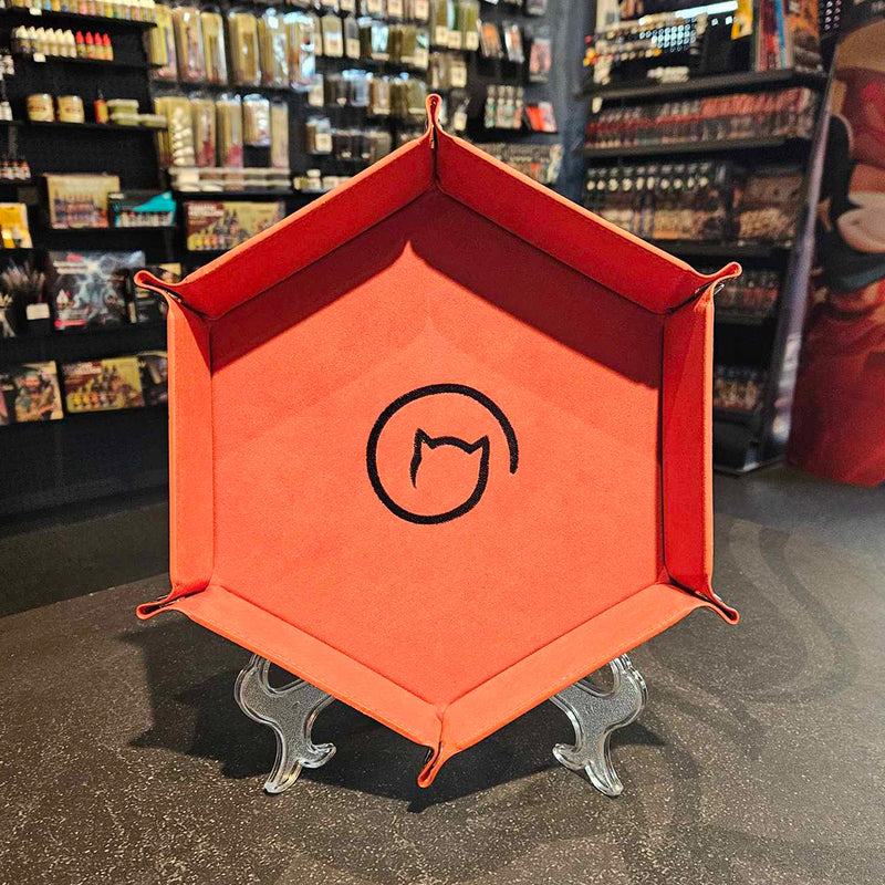 Bea Games Hexagon Dice Tray  - Burnt Orange