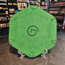 Bea Games Hexagon Dice Tray  - Green