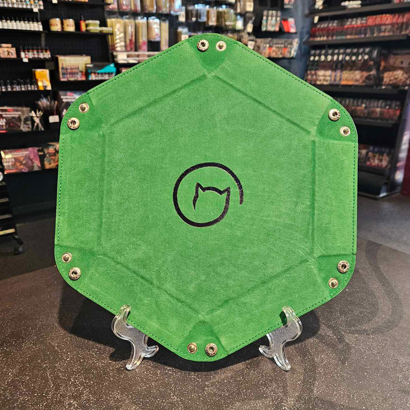 Bea Games Hexagon Dice Tray  - Green