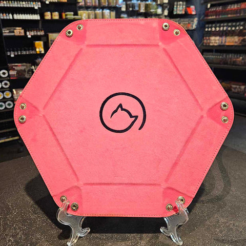 Bea Games Hexagon Dice Tray  - Pink