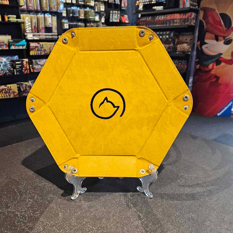 Bea Games Hexagon Dice Tray  - Yellow