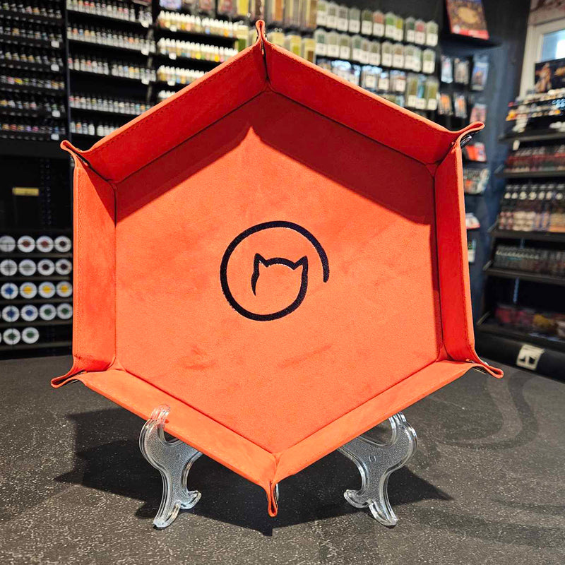Bea Games Hexagon Dice Tray  - Orange