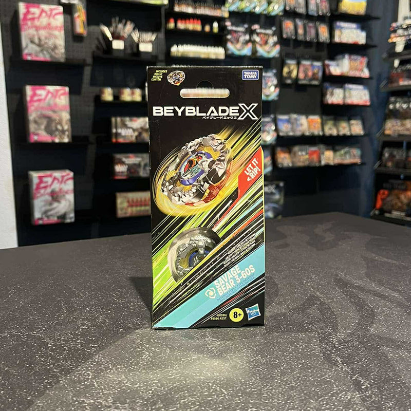 Beyblade X - Single Top Pack Savage Bear 3-60S