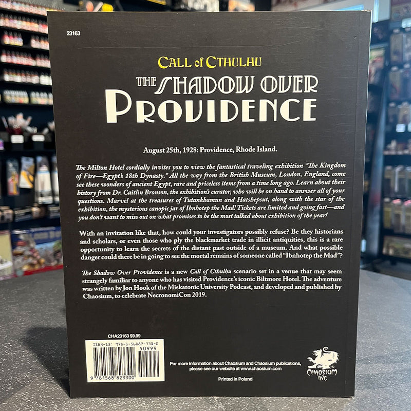 Call of Cthulhu - The Shadow Over Providence