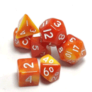 Candy Corn - Mini Polyhedral Dice Set