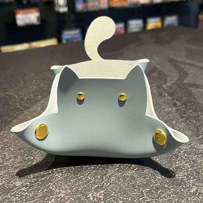 Cat Dice Tray - Blue