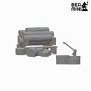 Woodpile | BeaMini Unpainted RPG Miniatures