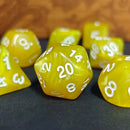 Goldilocks - 7 Piece Polyhedral Dice Set + Dice Bag
