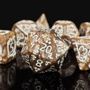 Flying Monkeys - 7 Piece Polyhedral Dice Set + Dice Bag