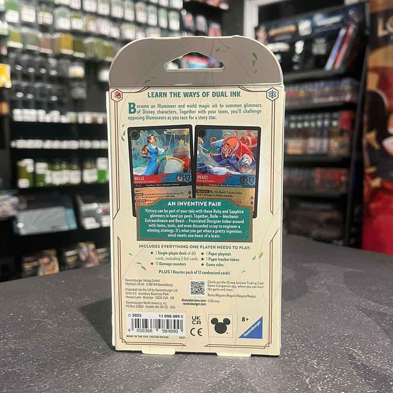 Disney Lorcana:  Archazia's Island Single-Player Deck - Ruby & Sapphire