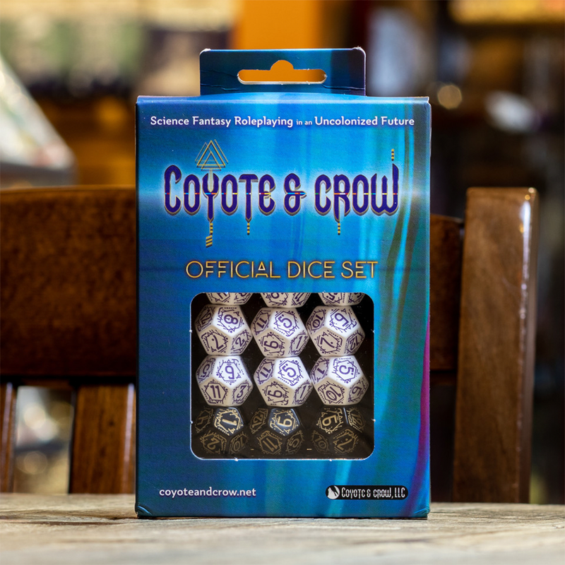 Coyote and Crow Role Playing Game Official Dice Set