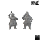 Dwarven Rangers | BeaMini Unpainted RPG Miniatures
