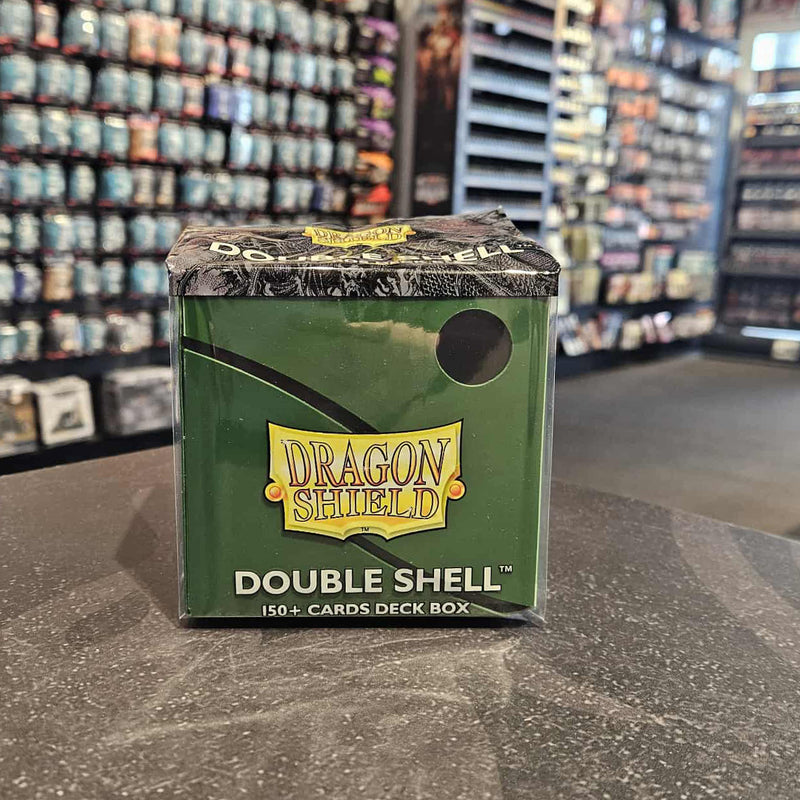 Dragon Shield Double Shell (150 Cards Deckbox) Forest Green