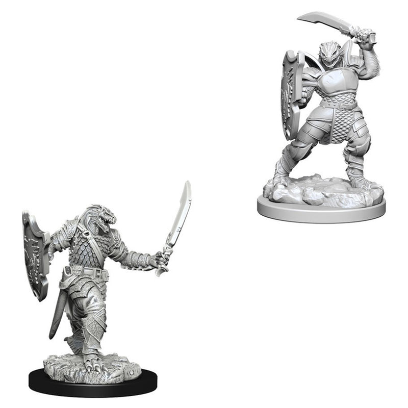 Dragonborn Paladin - Nolzurs Marvelous Unpainted Miniatures