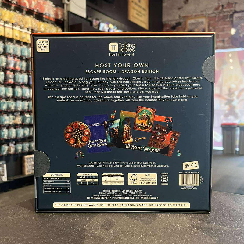 Host Your Own Family Escape Room - Dragon Edition