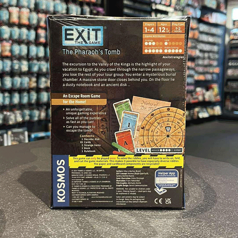 Exit The Game - The Pharaoh's Tomb