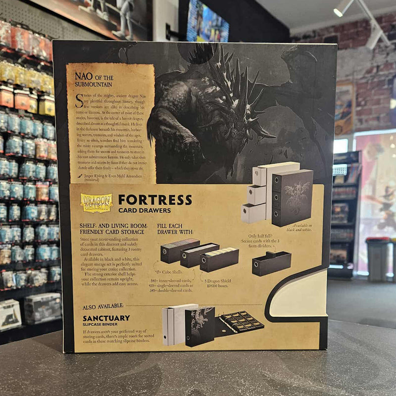 Dragon Shield Fortress Card Drawers - White