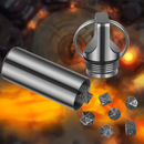 Grab & Go Dice! - 7 Piece Mini Metal Polyhedral Dice Set