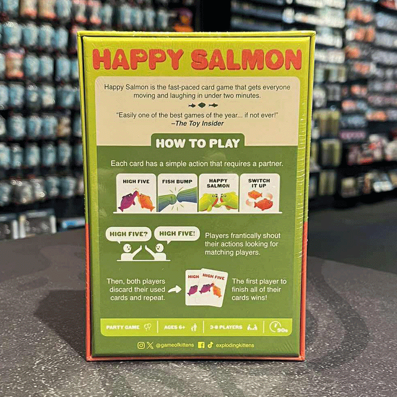 Happy Salmon (By Exploding Kittens)