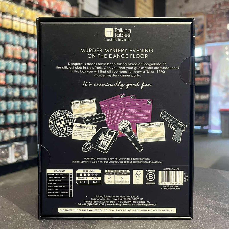 Host Your Own Small Murder Mystery On The Dance Floor