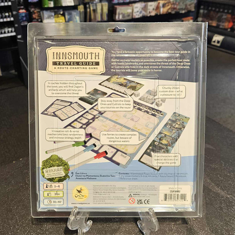 Innsmouth Travel Guide: a Route Charting Game