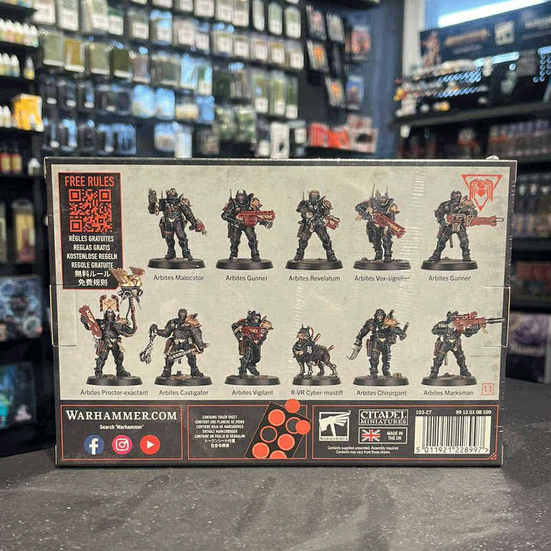 Kill Team: Exaction Squad - Adeptus Arbites Enforcement Unit | Warhammer 40,000