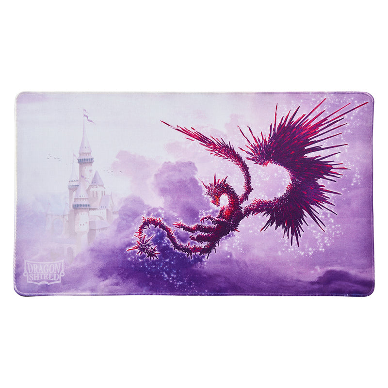 Dragon Shield Playmat - Case and Coin - Clear Purple Dragon, Racan