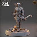 Lindulae - Elven Ranger | BeaMini Print to Order Miniatures
