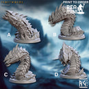 Frostworm | BeaMini Print to Order Miniatures