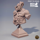 Hector Stumpfkant - Bust | BeaMini Print to Order Miniatures