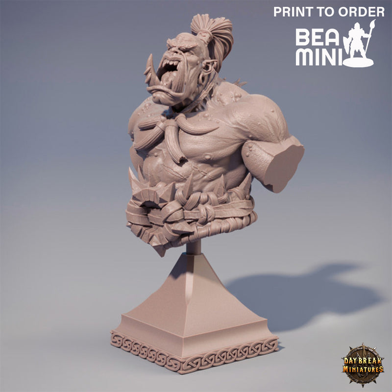 Hector Stumpfkant - Bust | BeaMini Print to Order Miniatures