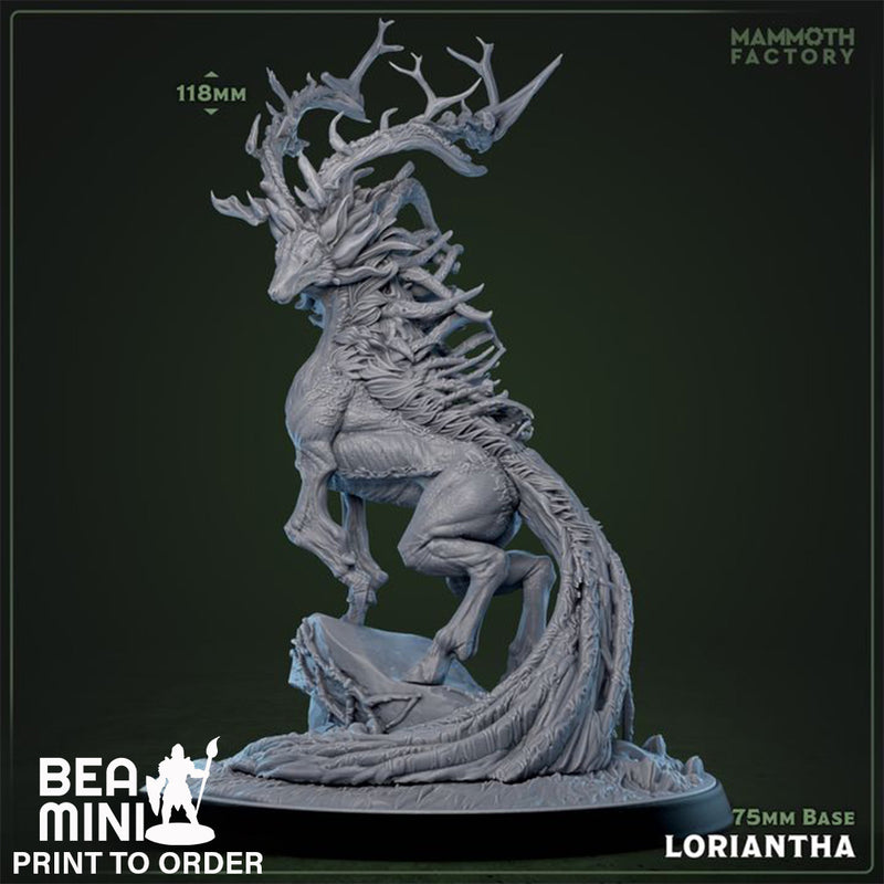 Lorianthra | BeaMini Print to Order Miniatures