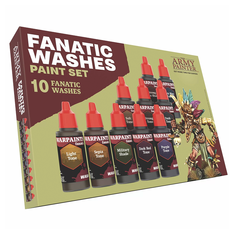 Army Painter: Fanatic - Washes Paint Set
