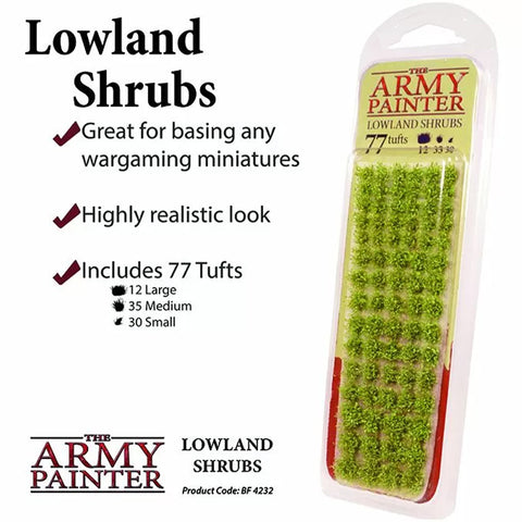 Army Painter Basing Tufts -  Lowland Shrub