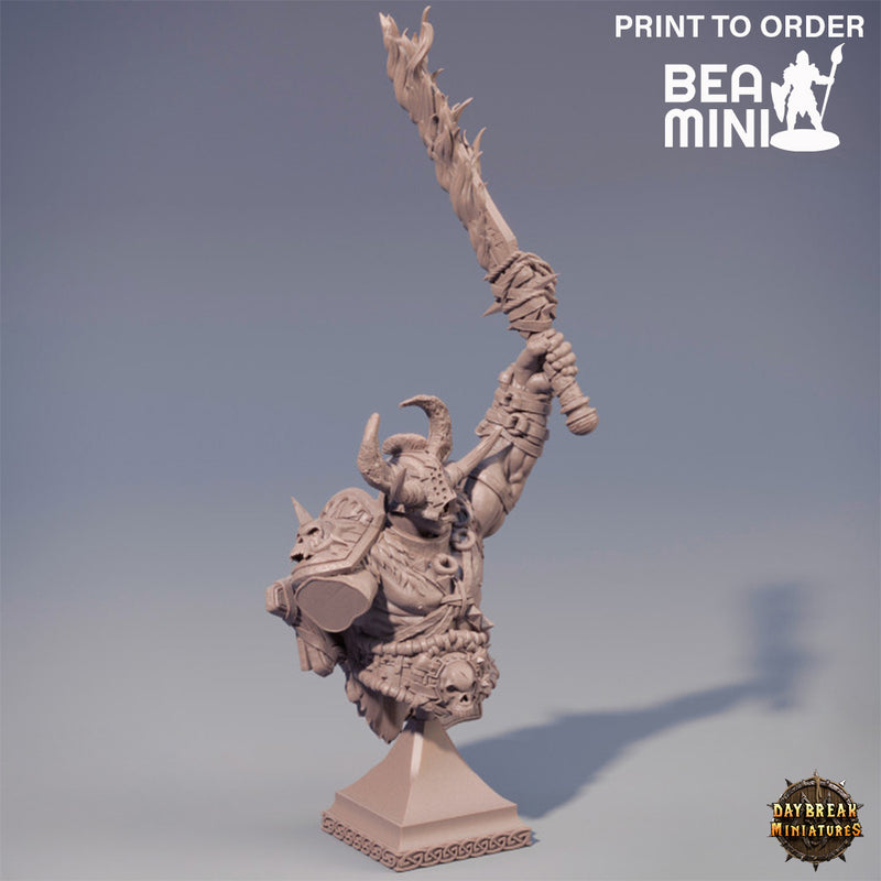 Proponezius - Bust | BeaMini Print to Order Miniatures