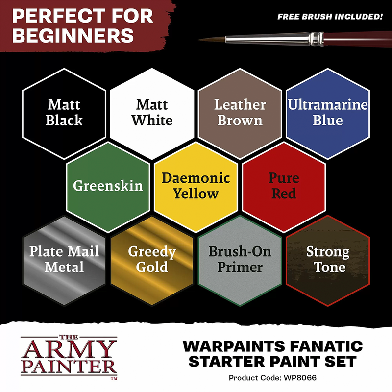 Army Painter: Warpaints Fanatic - Starter Set