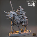 Ritter Hans von Strachenfeld - Vampire | BeaMini Print to Order Miniatures