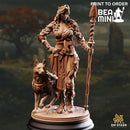 Goddess of the Hunt - Frøya | BeaMini Print to Order Miniatures
