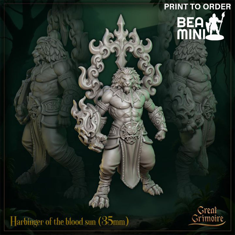 Harbinger of the Blood Sun | BeaMini Print to Order Miniatures