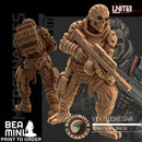 Cyberpunk - VTX-11 Bonesaw - Mercenaries Strike Team | BeaMini Print to Order Miniatures