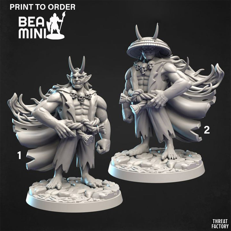 Oni C | BeaMini Print to Order Miniatures