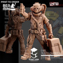 Earl 'Rusty' Chambers | BeaMini Print to Order Miniatures