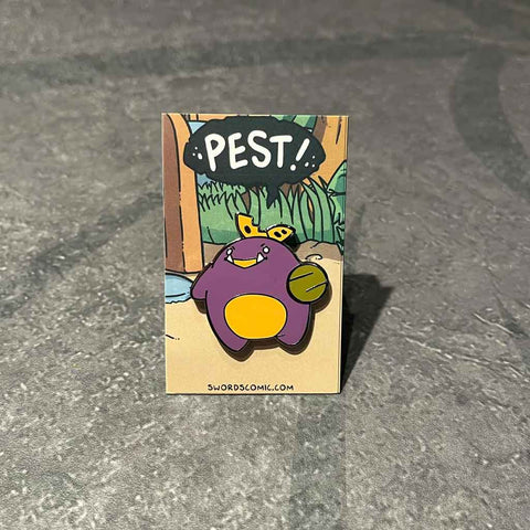 Swords Comics Enamel Pin - Pest Sprout