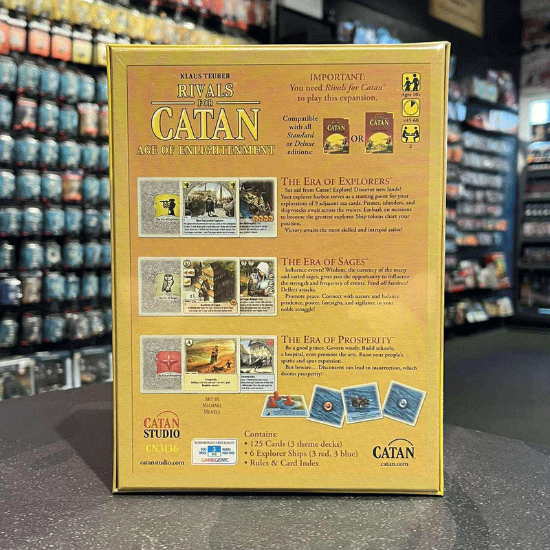 Rivals for Catan Age of Enlightenment Expansion